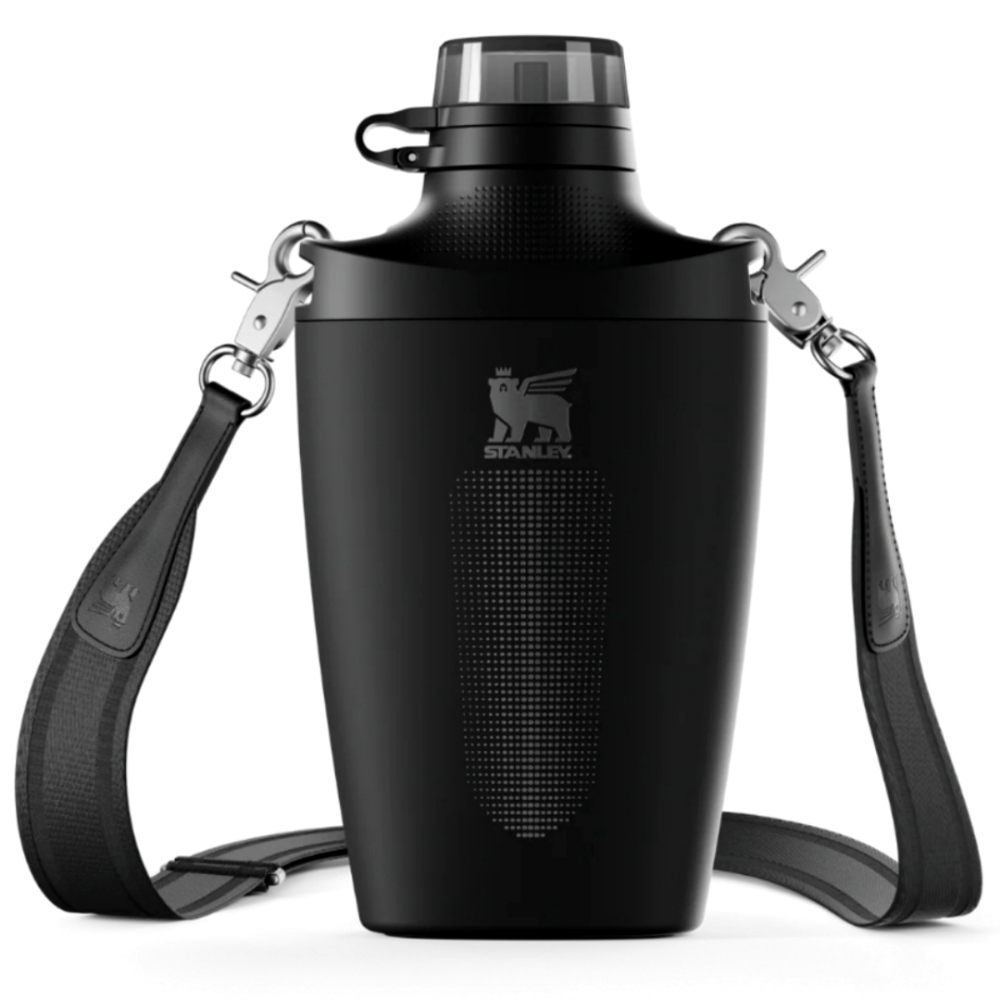 💥STANLEY 23oz Crossbody Canteen Black NIB